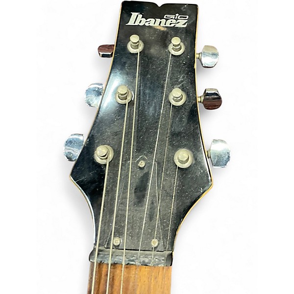 Used Ibanez GAX70 Black Solid Body Electric Guitar