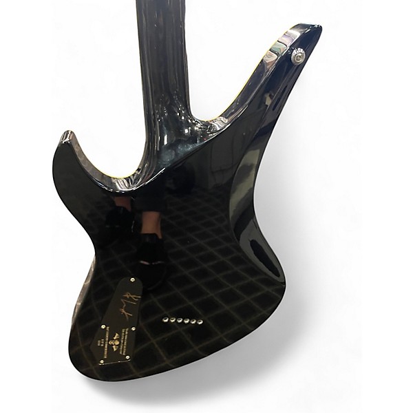 Used Schecter Guitar Research Avenger Standard Black Solid Body Electric Guitar