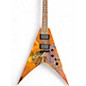 Used Dean Dave Mustaine Signature V Peace Sells Custom Graphic Solid Body Electric Guitar