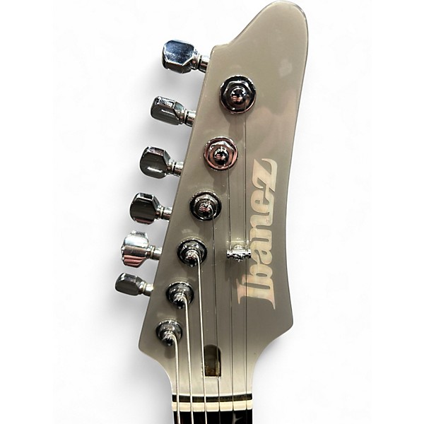 Used Ibanez TOD10 Silver Solid Body Electric Guitar