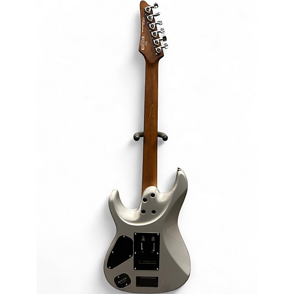Used Ibanez TOD10 Silver Solid Body Electric Guitar