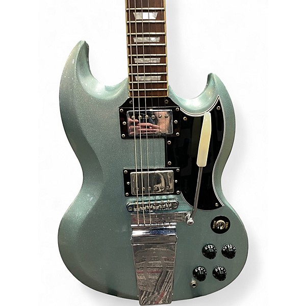 Used Vintage VS6V Blue Solid Body Electric Guitar