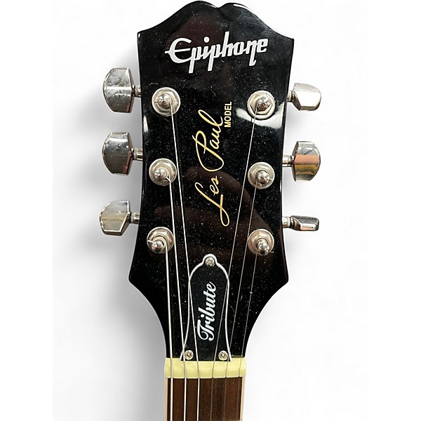 Used Epiphone Les Paul Tribute Plus Heritage Cherry Sunburst Solid Body Electric Guitar