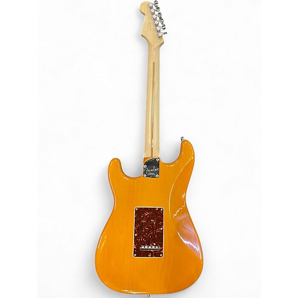 Used 2008 Fender American Deluxe Stratocaster HSS Natural Solid Body Electric Guitar