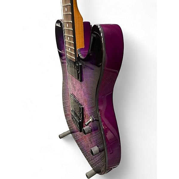 Used Schecter Guitar Research Diamond Series PT Purple Solid Body Electric Guitar