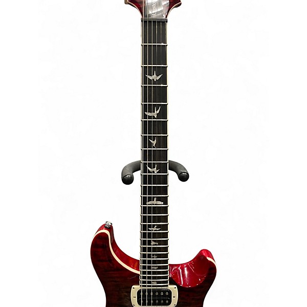 Used PRS SE custom 24-08 Cherry Sunburst Solid Body Electric Guitar