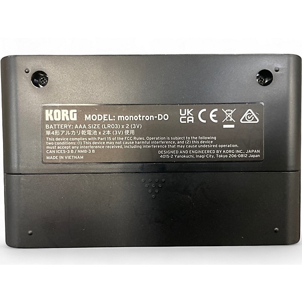 Used KORG Monotron Duo Synthesizer