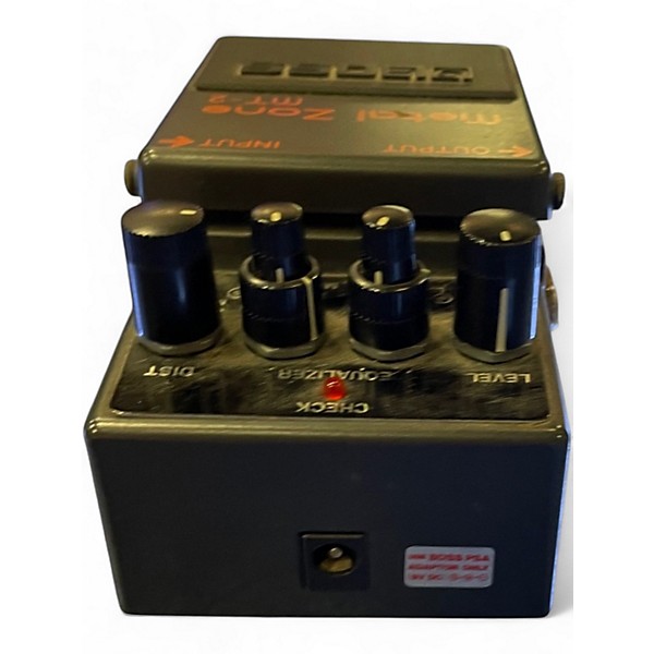 Used BOSS MT2 Metal Zone Distortion Effect Pedal