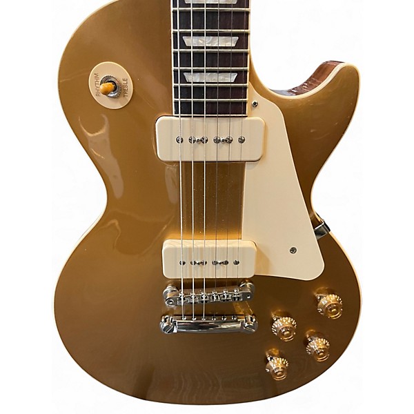 Used Gibson Les Paul Standard 1950S Neck Gold Solid Body Electric Guitar