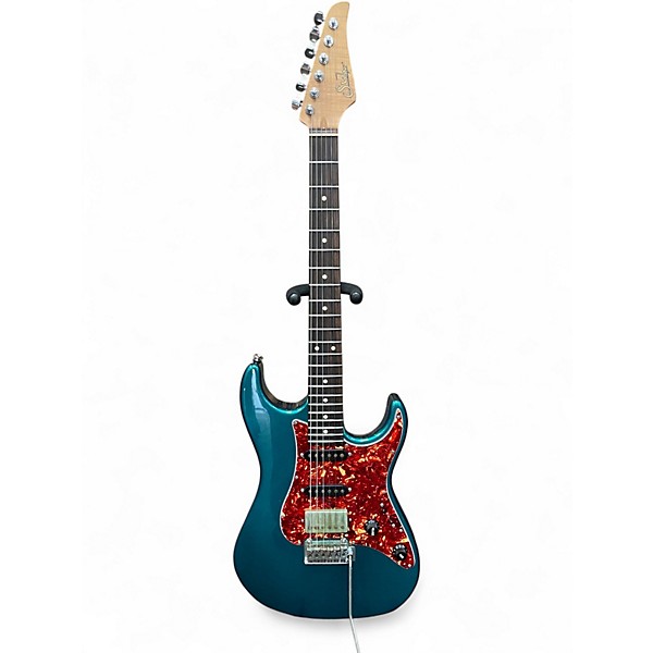 Used Suhr DLRS Standard Ocean Turquoise Solid Body Electric Guitar