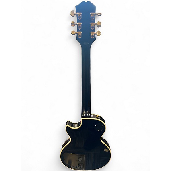 Used Epiphone Les Paul Custom Ebony Solid Body Electric Guitar