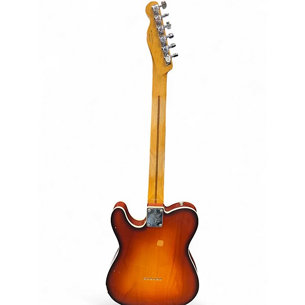 Used Fender Jason Isbell Telecaster 3 Color Sunburst Solid Body Electric Guitar