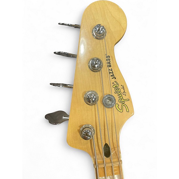 Used Squier Classic Vibe 70s Jazz Bass 2 Color Sunburst Electric Bass Guitar
