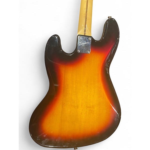 Used Squier Classic Vibe 70s Jazz Bass 2 Color Sunburst Electric Bass Guitar