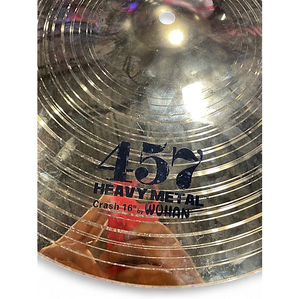 Used Wuhan Cymbals & Gongs 16in HEAVY METAL 457 Cymbal