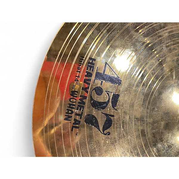 Used Wuhan Cymbals & Gongs 14in HEAVY METAL Cymbal