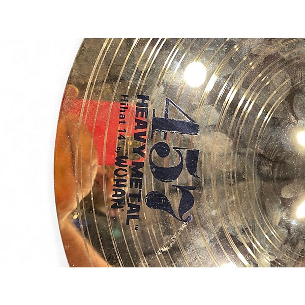Used Wuhan Cymbals & Gongs 14in HEAVY METAL Cymbal
