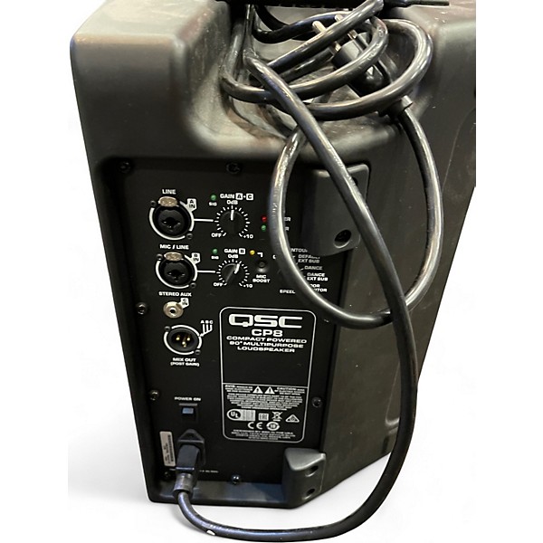 Used QSC CP8 Powered Speaker