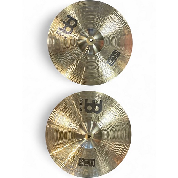 Used MEINL 14in HCS Hi Hat Pair Cymbal
