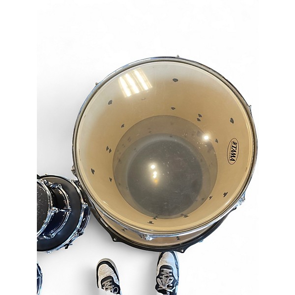 Used TAMA 6 Piece Imperialstar Blue Drum Kit
