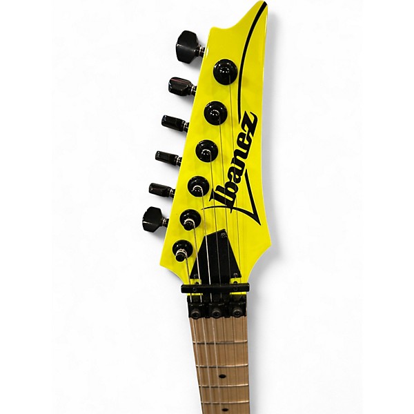 Used Ibanez RG550 GENESIS Yellow Solid Body Electric Guitar