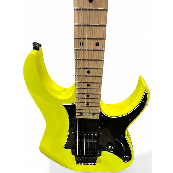 Used Ibanez RG550 GENESIS Yellow Solid Body Electric Guitar