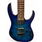 Used Ibanez RG7421PB Blue Solid Body Electric Guitar
