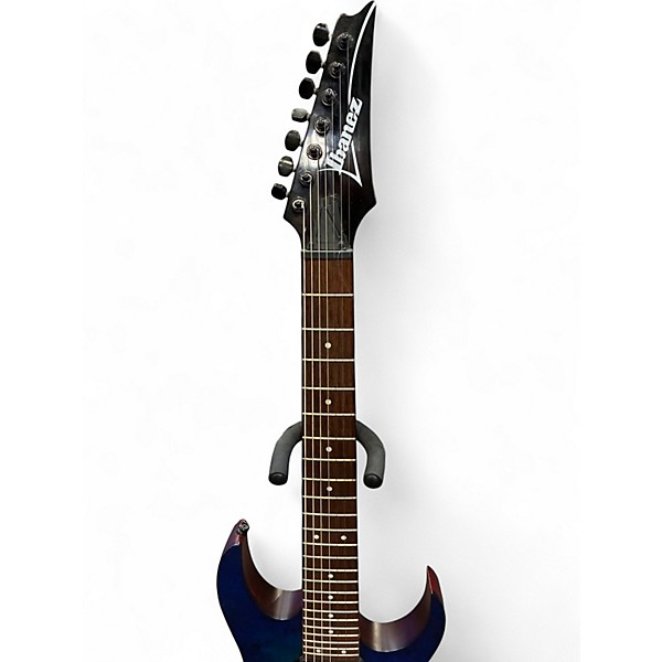 Used Ibanez RG7421PB Blue Solid Body Electric Guitar