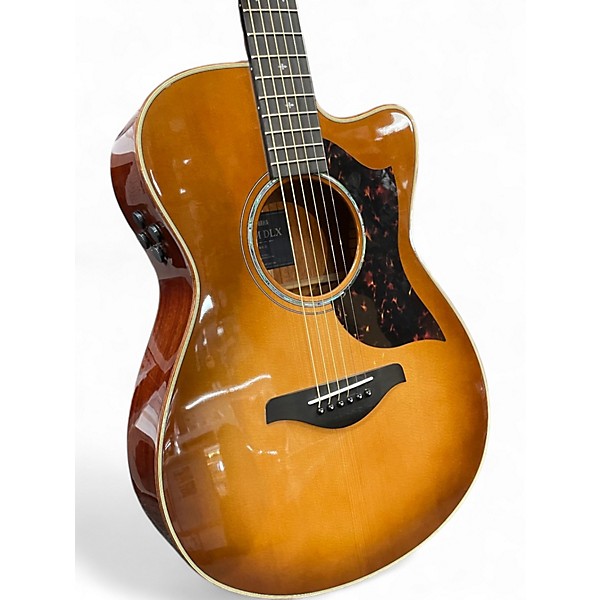 Used Yamaha AC3M 2 Color Sunburst Acoustic Electric Guitar