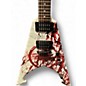 Used Dean Michael Amott Signature Tyrant X Splatter White Solid Body Electric Guitar