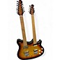 Used OLP DOUBLE NECK 6/12 Sunburst Solid Body Electric Guitar thumbnail