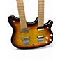 Used OLP DOUBLE NECK 6/12 Sunburst Solid Body Electric Guitar