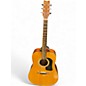 Used 2001 Washburn D10-N Natural Acoustic Guitar thumbnail