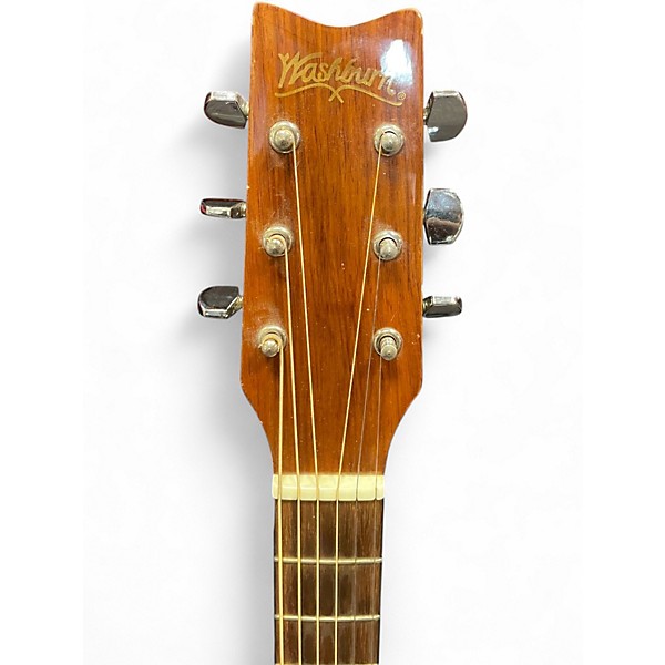 Used 2001 Washburn D10-N Natural Acoustic Guitar