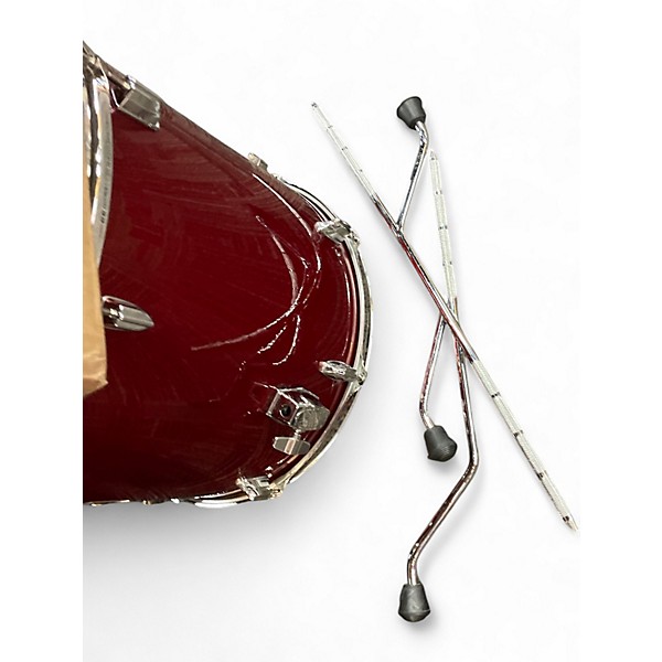 Used TAMA 5 Piece SUPERSTAR CLASSIC MAPLE Red Drum Kit