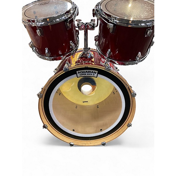 Used TAMA 5 Piece SUPERSTAR CLASSIC MAPLE Red Drum Kit