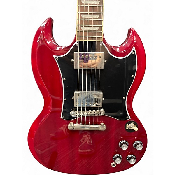 Used Epiphone SG Standard Cherry Solid Body Electric Guitar