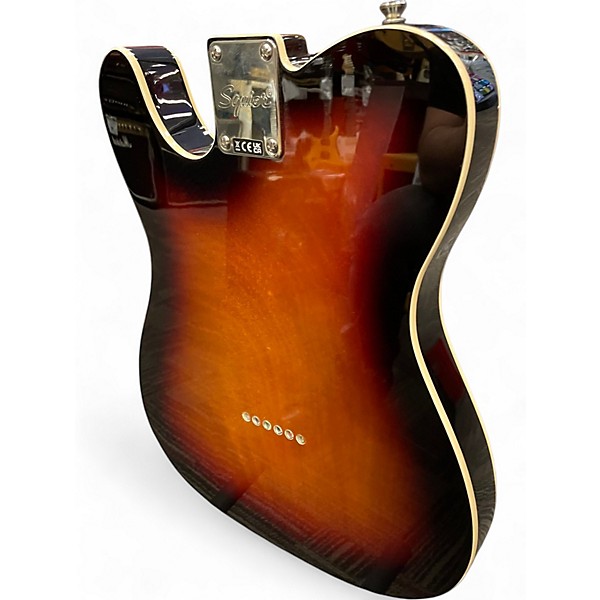 Used Squier CLASSIC VIBE BARITONE CUSTOM TELECASTER 3 Color Sunburst Baritone Guitars