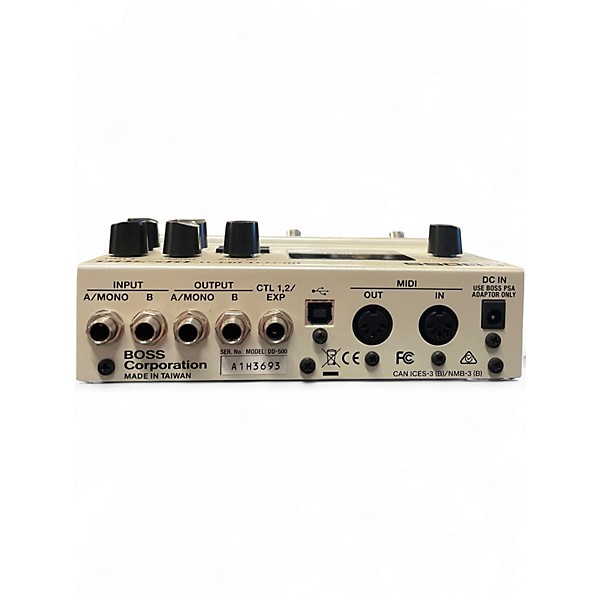 Used BOSS DD500 Digital Delay Effect Pedal