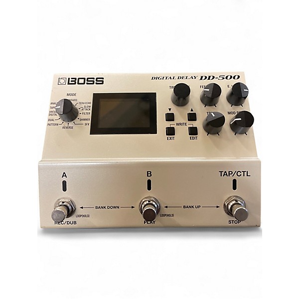 Used BOSS DD500 Digital Delay Effect Pedal