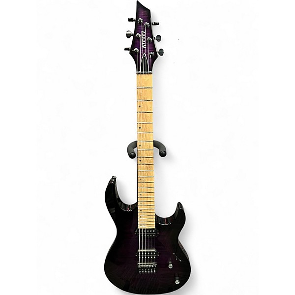 Used Kiesel aries Purple Solid Body Electric Guitar