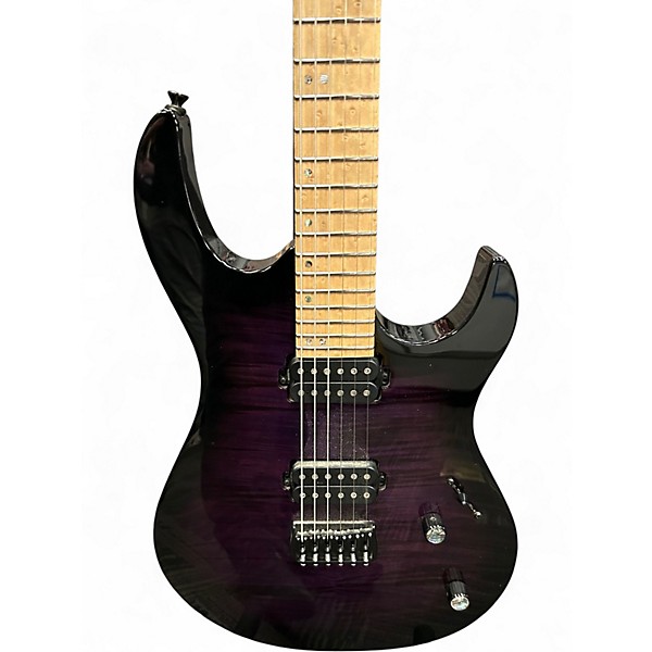 Used Kiesel aries Purple Solid Body Electric Guitar