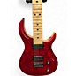 Used Kiesel CRESCENT 7 Trans Red Solid Body Electric Guitar