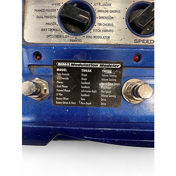 Used Line 6 MM4 Modulation Modeler Effect Pedal