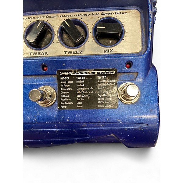 Used Line 6 MM4 Modulation Modeler Effect Pedal