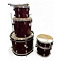 Used CB Percussion 5 Piece SP Series Burgundy Drum Kit thumbnail