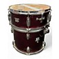 Used CB Percussion 5 Piece SP Series Burgundy Drum Kit