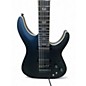 Used 2025 Schecter Guitar Research C-1 FR-S SLS Elite Evil Twin Black Solid Body Electric Guitar