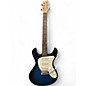 Used Danelectro DANOBLASTER Blue Burst Solid Body Electric Guitar thumbnail