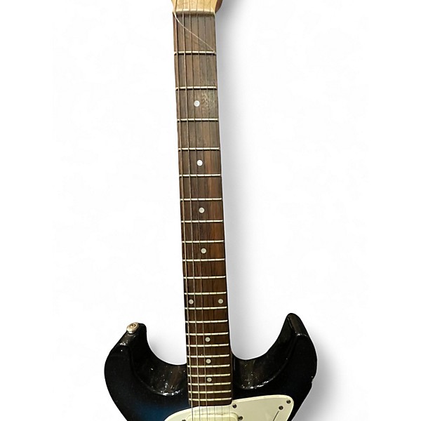 Used Danelectro DANOBLASTER Blue Burst Solid Body Electric Guitar